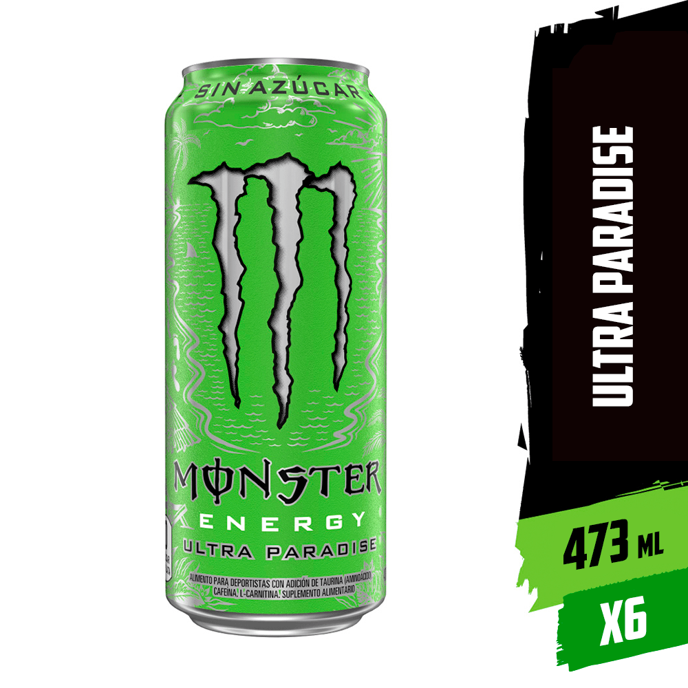 Monster Ultra Paradise 6 x 473 ml. | miCoca-Cola.cl - miCoca-Cola.cl